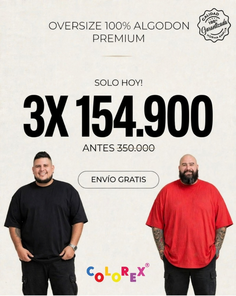 ALGODON PREMIUM TALLA GRANDE