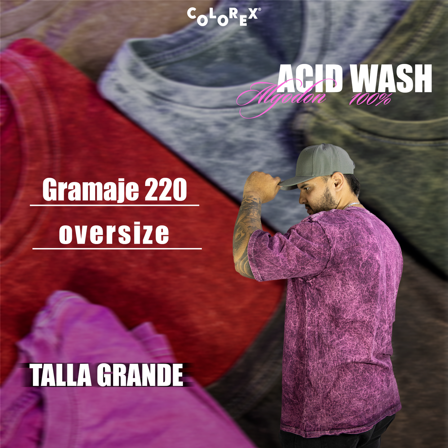 ACID WASH TALLA GRANDE