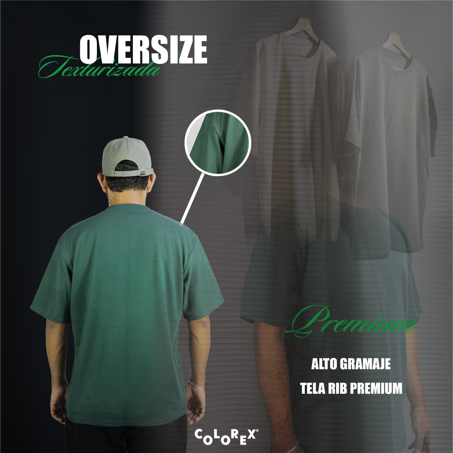 OVERSIZES TEXTURIZADA